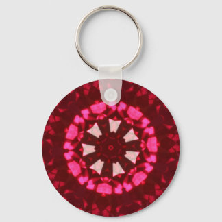 Ruby Kaleidoscope Key Ring