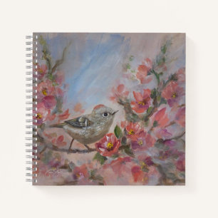 Ruby Kinglet Bird Notebook