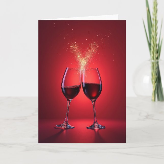 Ruby Liquid Toast Mothers Day Card (Front)