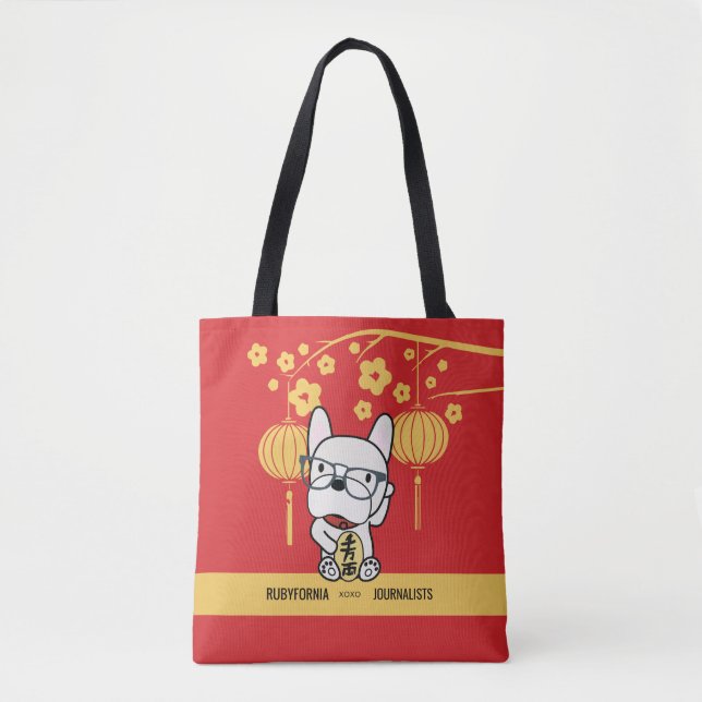 Ruby Money Tote Bag (Front)