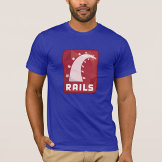 Ruby on Rails T-shirt (Blue)