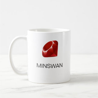Ruby Programmer MINSWAN Coffee Mug