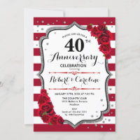 Ruby Red 40th Anniversary