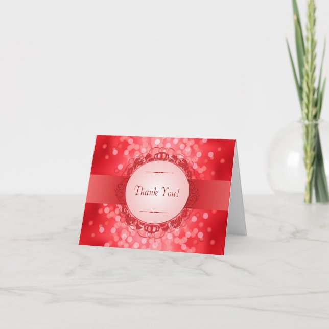 Ruby Red 40th Anniversary Thank You (Front)