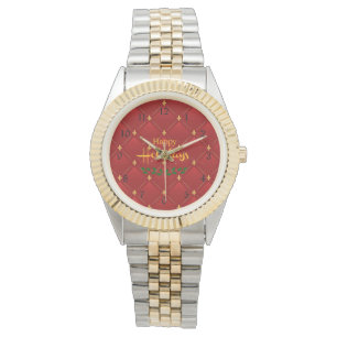 Ruby Red and Gold Art Deco/Art Nouveau Watch