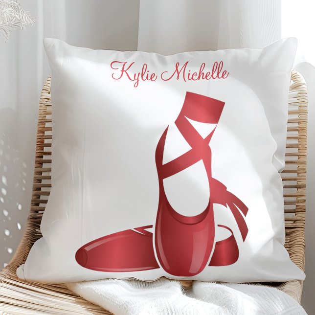 Ruby Red Ballet Slippers w Name Dance Cushion (Creator Uploaded)