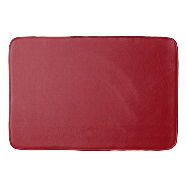 Ruby Red Bath Mat (Front)