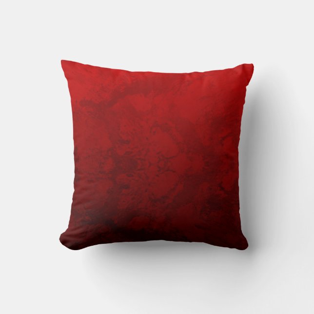 Ruby Red Design Cushion (Front)