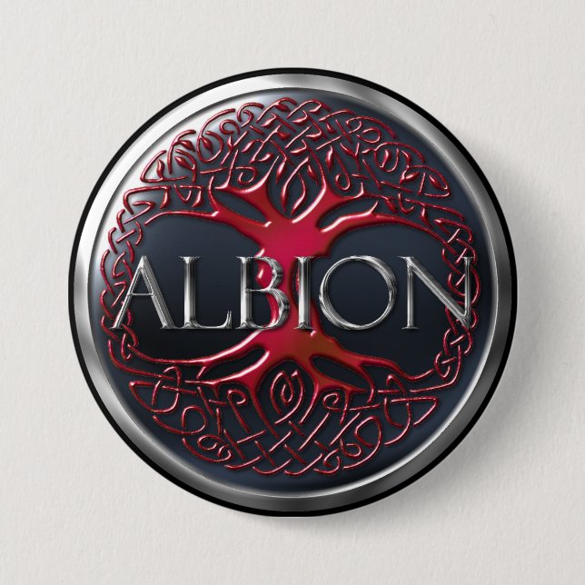Ruby Red HMA Albion Button (Front)
