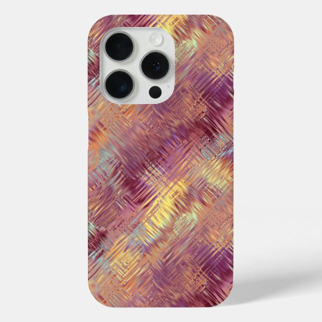 Ruby Red Liquid Pattern Case-Mate iPhone Case (Back)