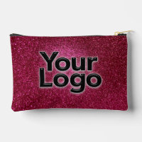 Ruby Red Metallic Sparkly Glitter Luxury Business