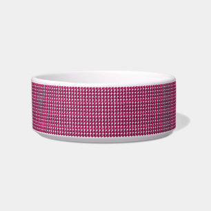 Ruby Red Motif Bowl