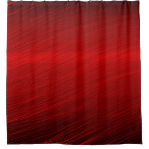 Ruby red paper business shiny shower curtain