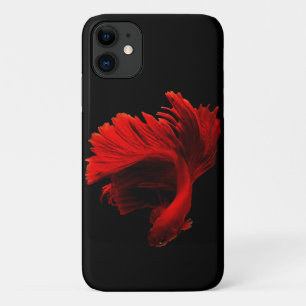 Ruby Red Siamese Fighting Fish Case-Mate iPhone Case