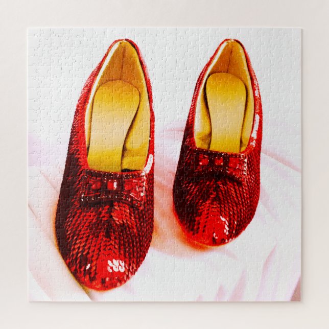 Ruby Red Slippers Shoes Dorothy Puzzle for Oz fans (Vertical)