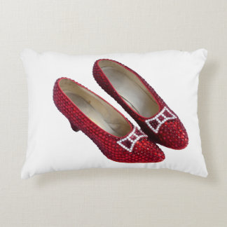 Ruby Red Slippers Wiched Accent Pillow! Decorative Cushion