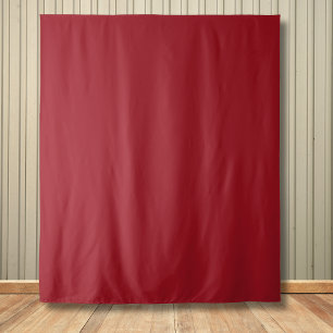 Ruby Red Solid Colour Classic Elegant Tapestry