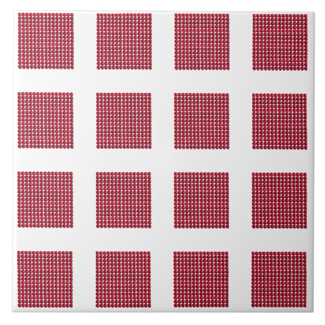Ruby Red Tile (Front)