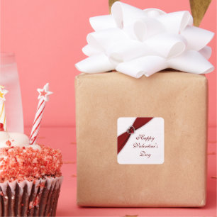 Ruby Red Valentine's Day Sticker