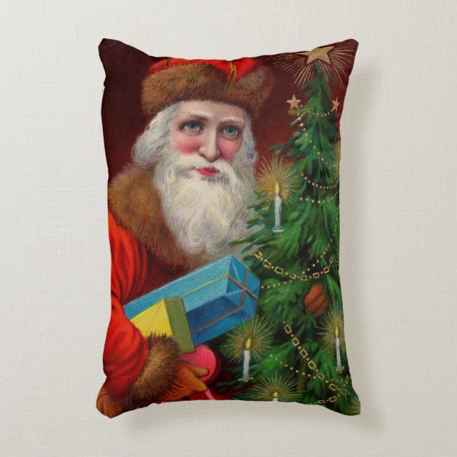 Ruby Santa Accent Pillow (Front(Vertical))