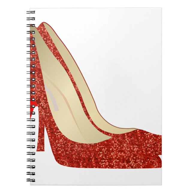 ruby slippers spiral notebook (Front)