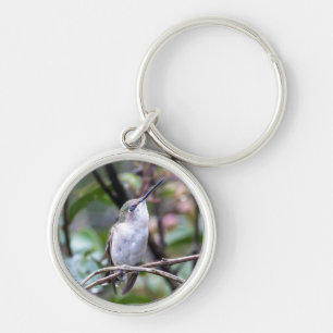 Ruby-Throated Hummingbird  Key Ring