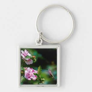 Ruby-throated Hummingbird - Original Photograph Key Ring