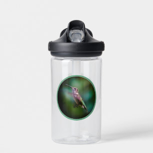 Ruby-throated Hummingbird - Original Photograph Water Bottle