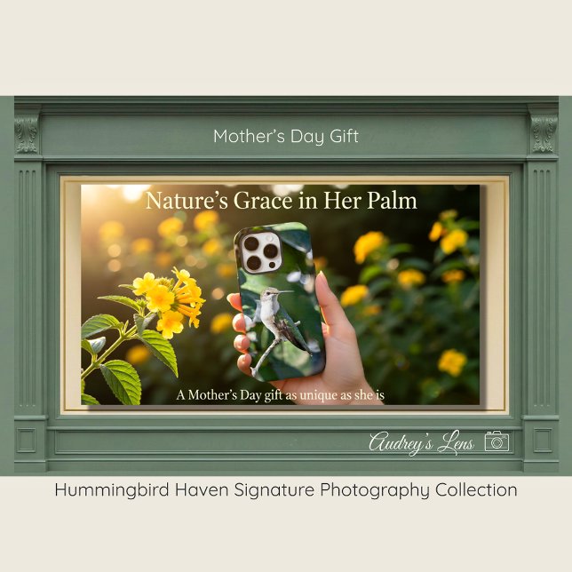 Ruby-Throated Hummingbird Phone Case Mother's Day (Creator Uploaded)