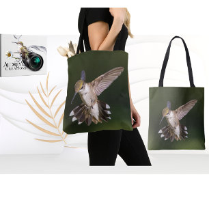 Ruby-Throated Hummingbird  Tote Bag