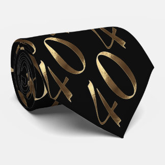 Ruby Wedding 40th Birthday Anniversary Neck Tie