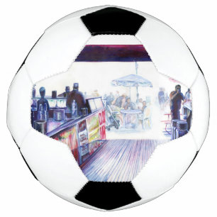 Ruby's, Coney Island, New York Soccer Ball