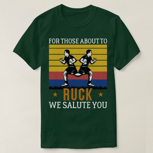 Ruck Rugby T-Shirt (Design Front)