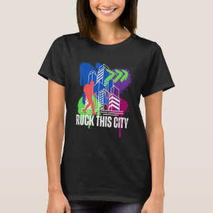 Ruck This City Urban Hiking Rucksack Backpack Work T-Shirt