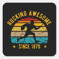 Rucking Awesome Since 1970 50th Birthday Rugby