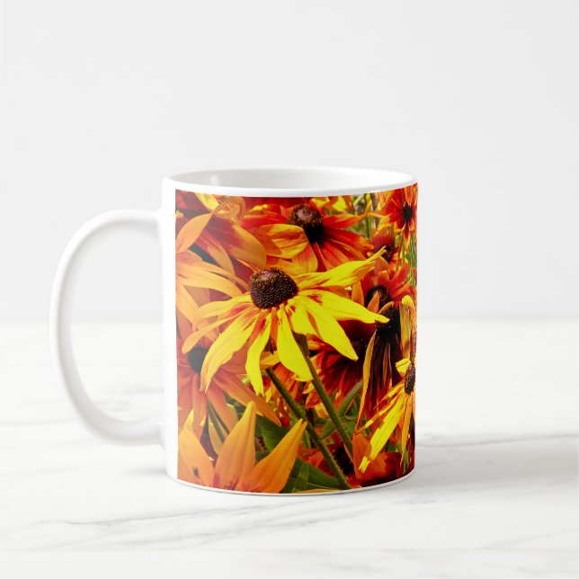 RUDBECKIA FLOWERS  COFFEE MUG (Left)