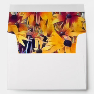 RUDBECKIA FLOWERS ENVELOPE