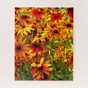 RUDBECKIA FLOWERS JIGSAW PUZZLE