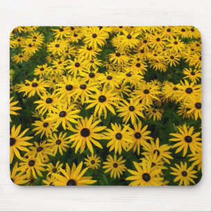 Rudbeckia Hirta (Black-eyed Susans) Mouse Pad