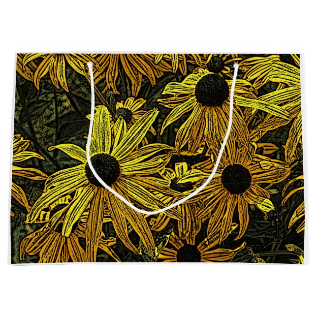 RUDBECKIA LARGE GIFT BAG (Front)