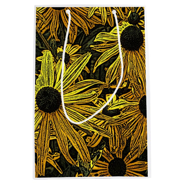 RUDBECKIA MEDIUM GIFT BAG (Front)
