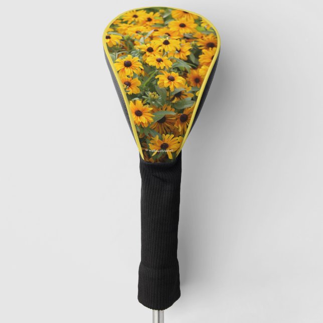 Rudbeckias / A Bed of Black-Eyed Susans Golf Head Cover (Front)
