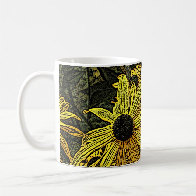 RUDBECKIAS COFFEE MUG (Left)