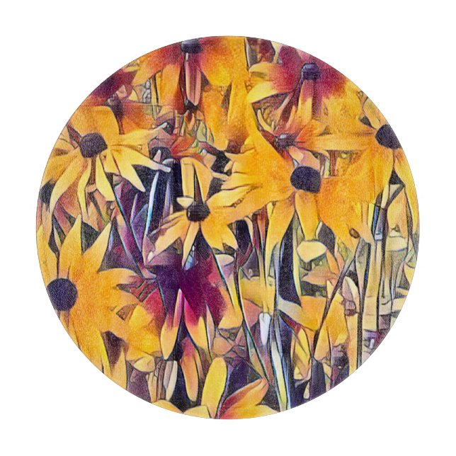 RUDBECKIAS CUTTING BOARD (Front)