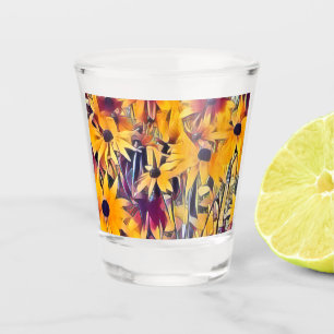 RUDBECKIAS SHOT GLASS