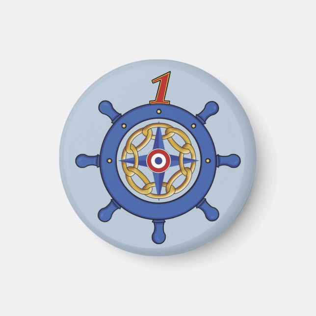 Rudder Logo Magnet (Front)