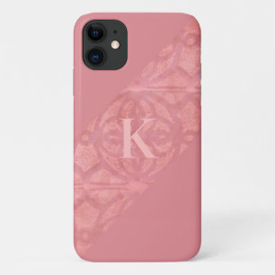 Ruddy Pink Batik Letter Case-Mate iPhone Case