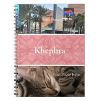Ruddy Pink Batik Photo Collage, Border, Name