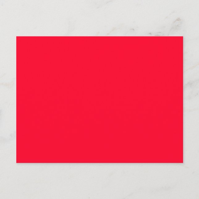 Ruddy Red Background Postcard (Front)