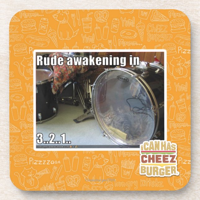 Rude awakening in coaster (Front)